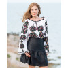 BLOUSE ETHNIQUE au motif des Fleurs dl'If